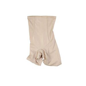 MIRACLESUIT Shape with an Edge‎ High-Waist Thigh Slimmer SZ L Beige Style 2709